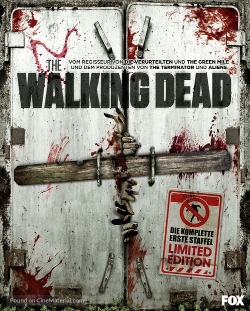 &quot;The Walking Dead&quot; - German Blu-Ray movie cover