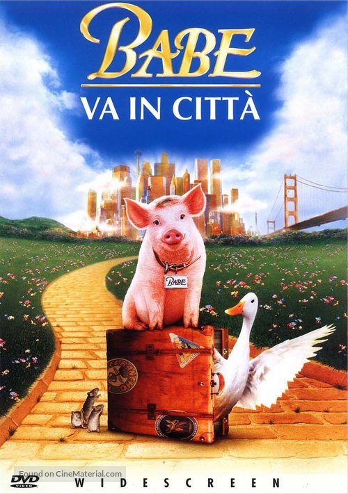 Babe: Pig in the City - Italian Movie Cover