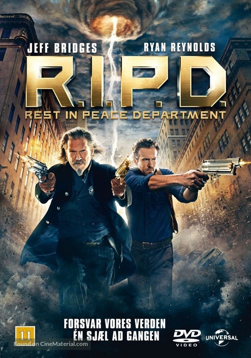 R.I.P.D. - Danish DVD movie cover