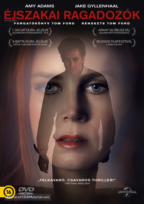 Nocturnal Animals - Hungarian Movie Cover