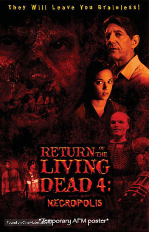 Return of the Living Dead 4: Necropolis - DVD movie cover