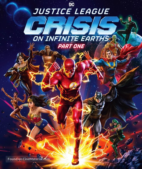 Justice League: Crisis on Infinite Earths - Part One - Blu-Ray movie cover