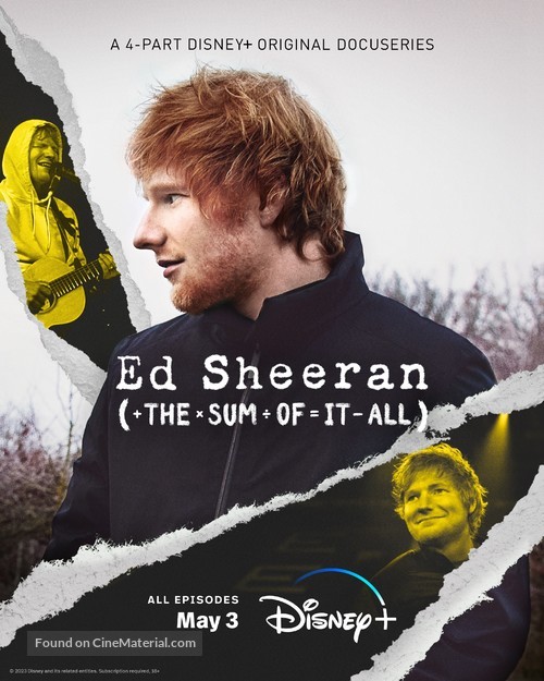 &quot;Ed Sheeran: The Sum of It All&quot; - Movie Poster