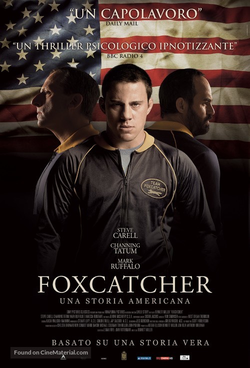 Foxcatcher - Italian Movie Poster