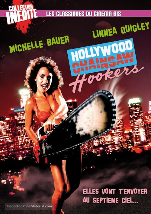 Hollywood Chainsaw Hookers - French DVD movie cover