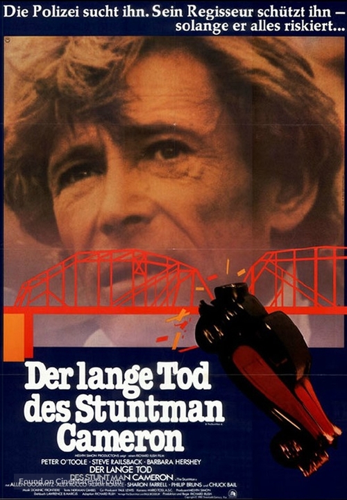 The Stunt Man - German Movie Poster