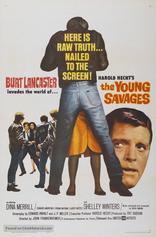 The Young Savages - Movie Poster