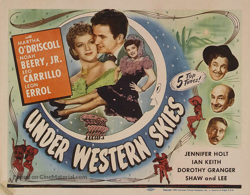 Under Western Skies - Movie Poster