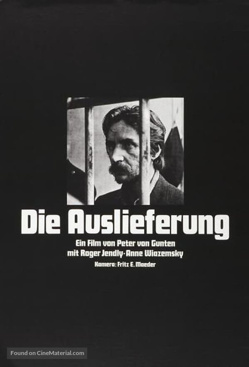 Die Auslieferung - Swiss Movie Poster