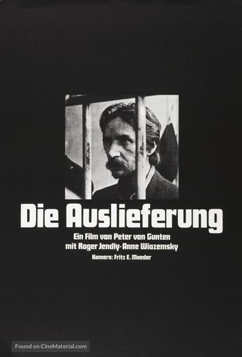 Die Auslieferung - Swiss Movie Poster