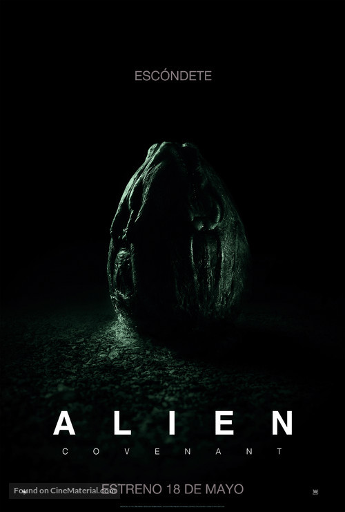 Alien: Covenant - Chilean Movie Poster