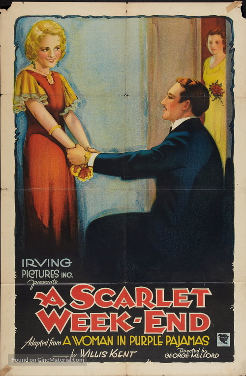 A Scarlet Week-End - Movie Poster