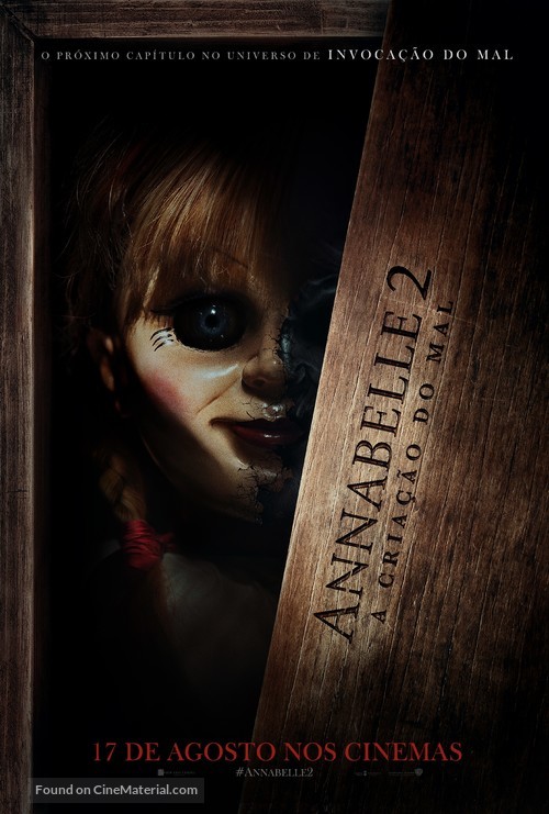 Annabelle: Creation - Brazilian Movie Poster