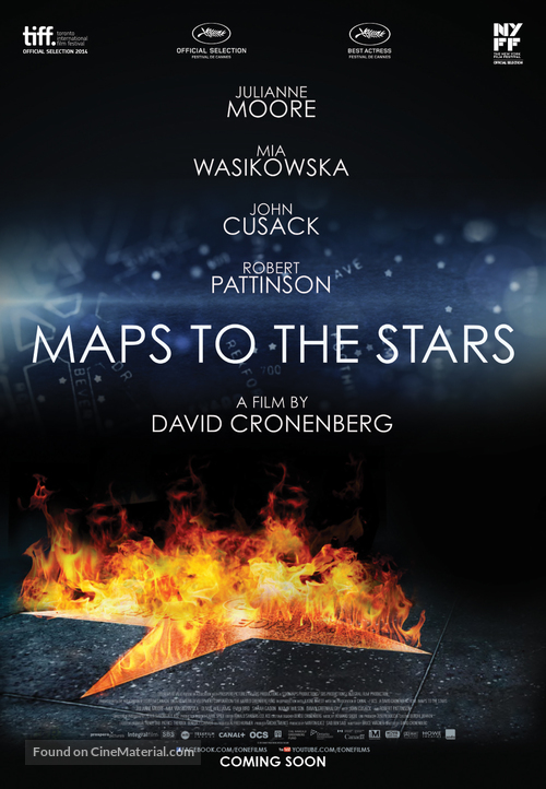 Maps to the Stars - Canadian Movie Poster