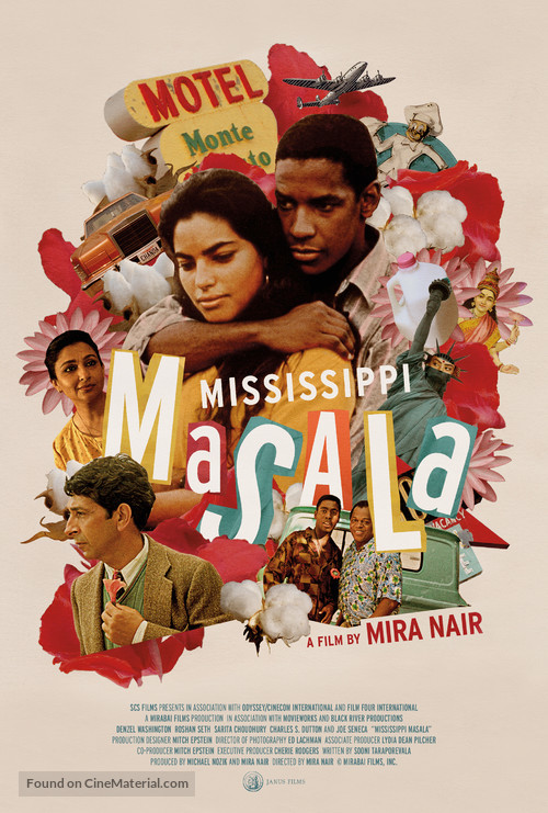 Mississippi Masala - Re-release movie poster