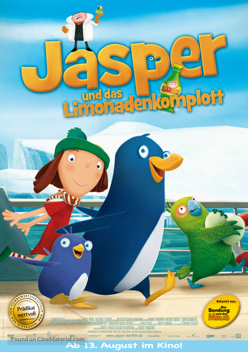 Jasper: Journey to the End of the World - German Movie Poster