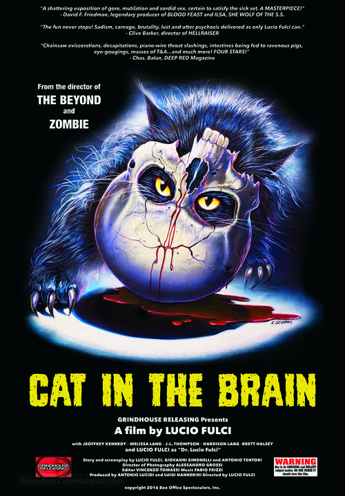 Un gatto nel cervello - Movie Poster