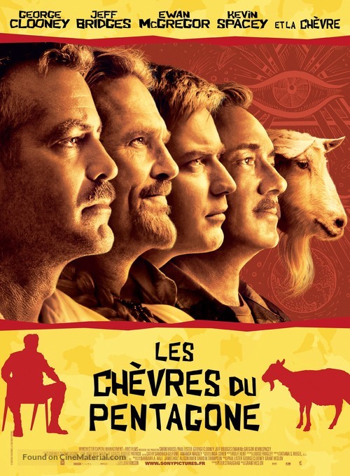 The Men Who Stare at Goats - French Movie Poster