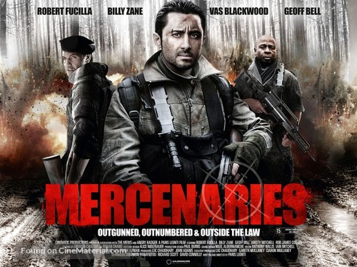 Mercenaries - British Movie Poster