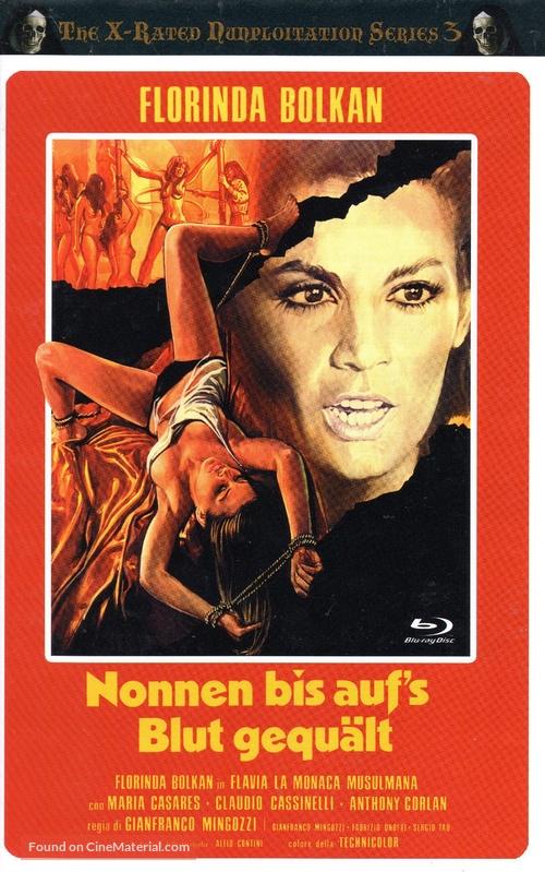 Flavia, la monaca musulmana - German Blu-Ray movie cover