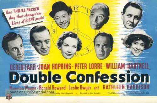 Double Confession - British Movie Poster