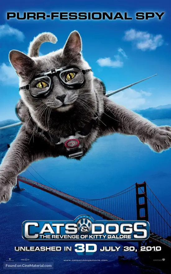 Cats Dogs The Revenge Of Kitty Galore 2010 Movie Poster
