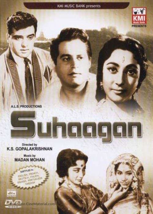 Suhagan - Indian DVD movie cover