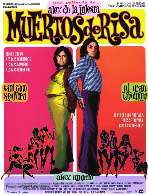 Muertos de risa - Spanish Movie Poster