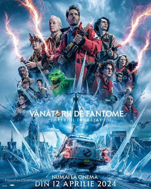 Ghostbusters: Frozen Empire - Romanian Movie Poster