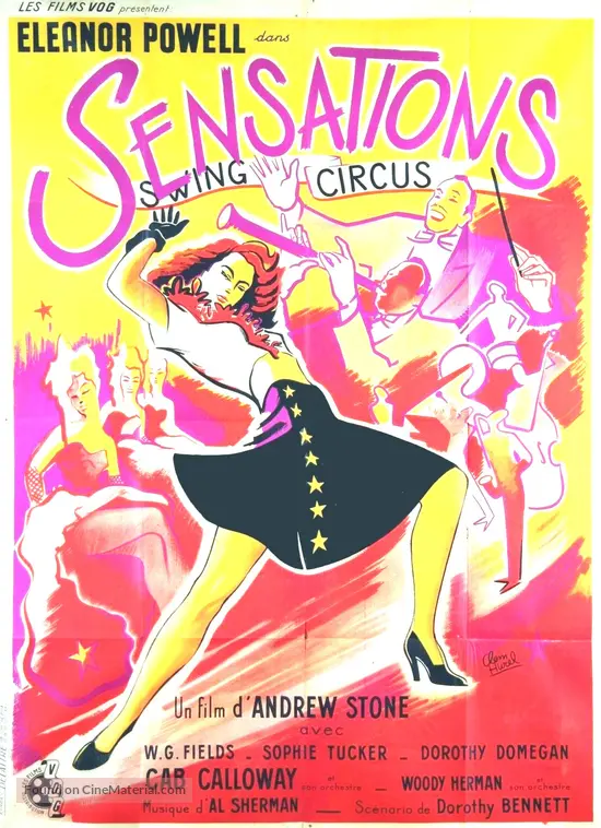 Sensations of 1945 - French Movie Poster