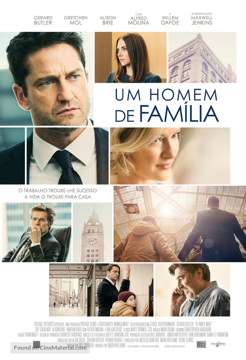 A Family Man - Brazilian Movie Poster