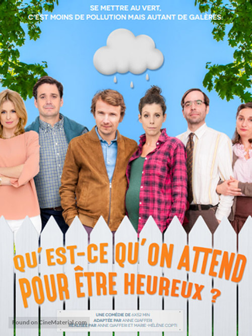 &quot;Qu&#039;est ce qu&#039;on attend pour &ecirc;tre heureux?&quot; - French Movie Poster