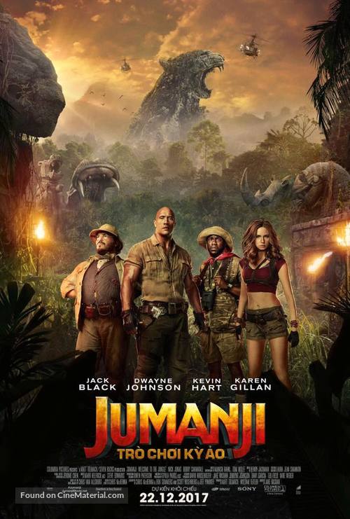 Jumanji: Welcome to the Jungle - Vietnamese Movie Poster