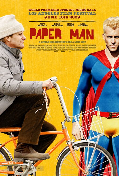 Paper Man - Movie Poster