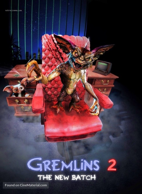 Gremlins 2: The New Batch - Canadian DVD movie cover
