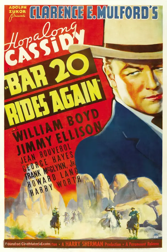 Bar 20 Rides Again - Movie Poster