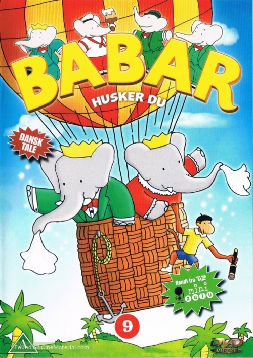 &quot;Babar&quot; - Danish DVD movie cover