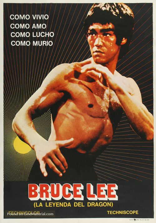 Yi dai meng long - Spanish Movie Poster