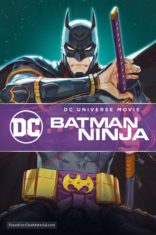 Batman Ninja - British Movie Cover