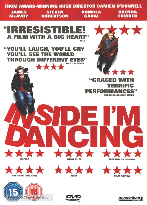 Inside I&#039;m Dancing - British DVD movie cover