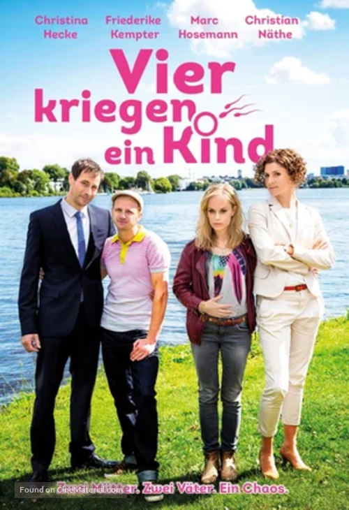 Vier kriegen ein Kind - German Movie Cover