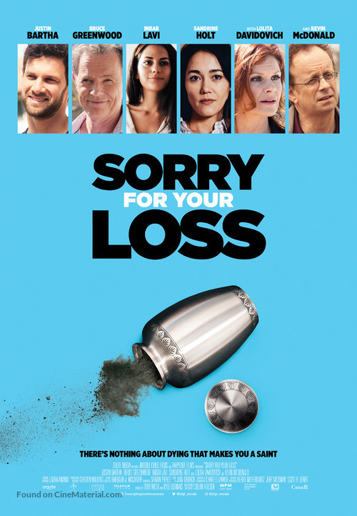 Sorry for Your Loss - Canadian Movie Poster