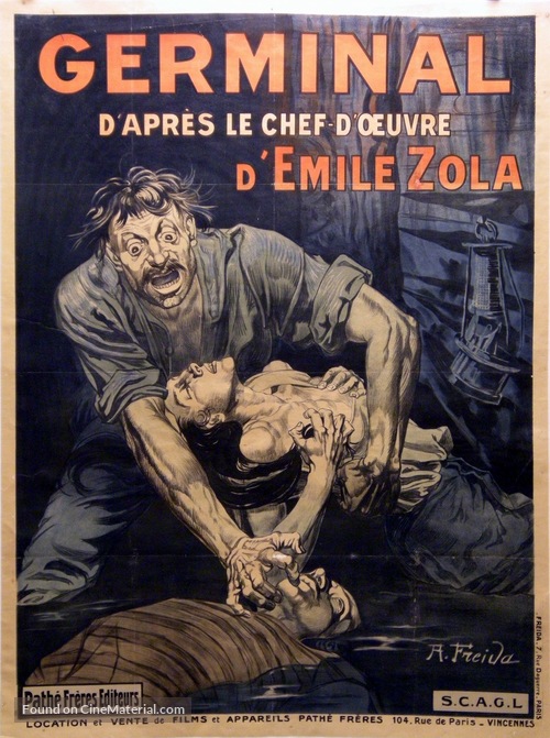 Germinal - French Movie Poster