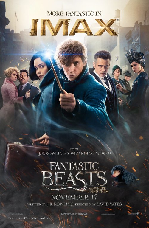 Fantastic Beasts and Where to Find Them - Philippine Movie Poster