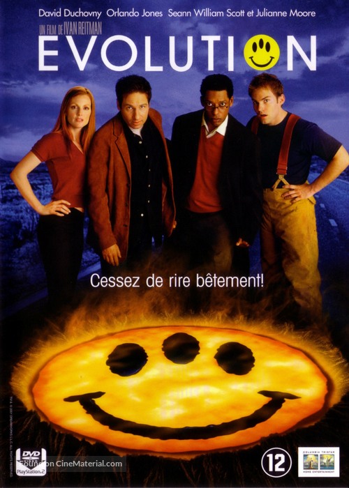 Evolution - Dutch DVD movie cover