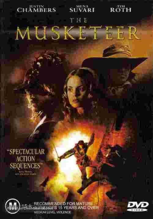 The Musketeer - Australian Movie Cover