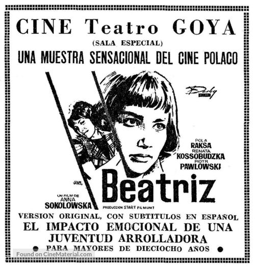 Beata - Spanish poster