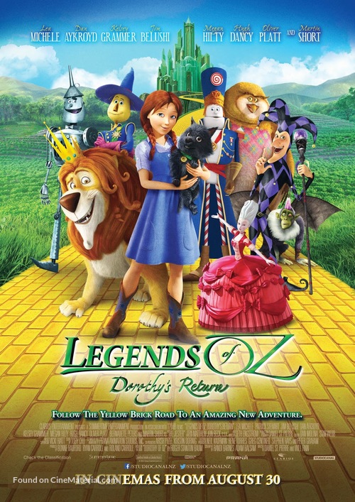 Legends of Oz: Dorothy&#039;s Return - New Zealand Movie Poster