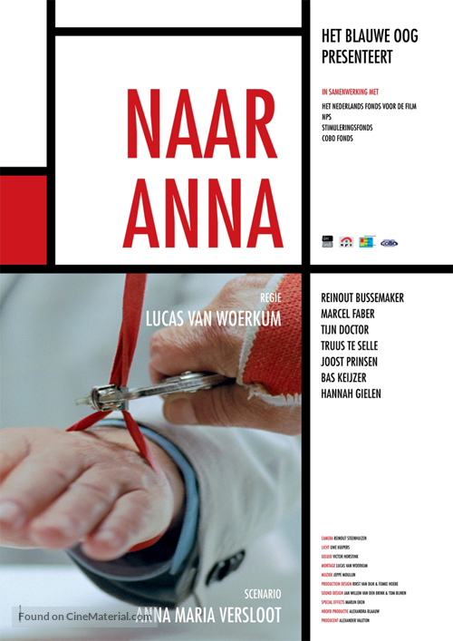 Naar Anna - Dutch Movie Poster