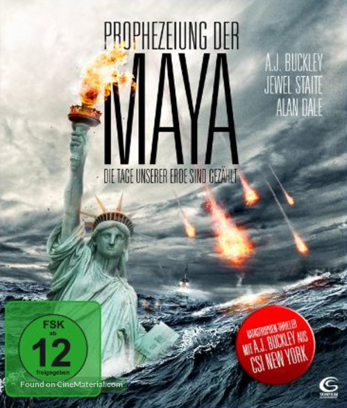 Doomsday Prophecy - German Blu-Ray movie cover